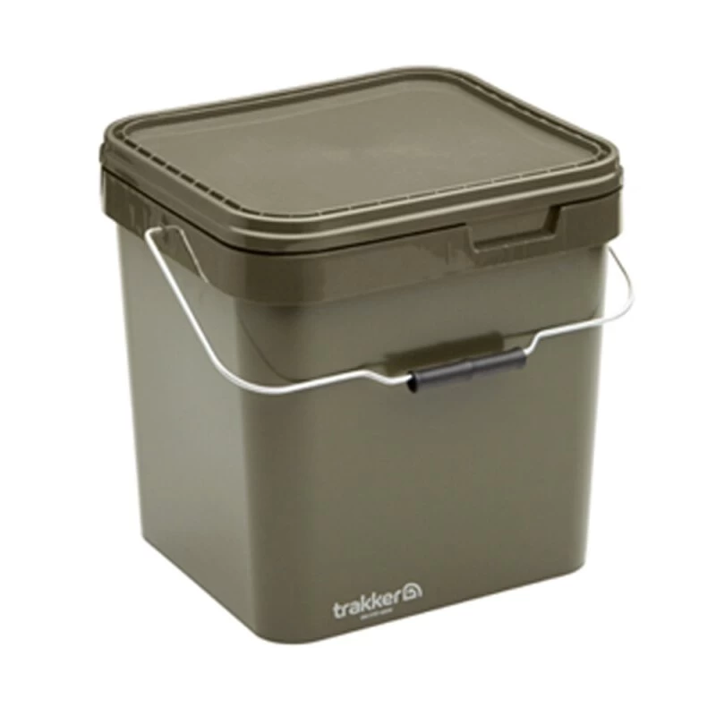 Trakker - 17ltr. Olive Square Container 3 Trakker - 17ltr. Olive Square Container