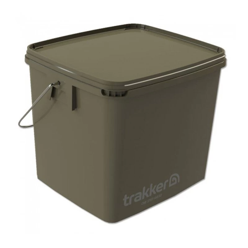 Trakker - 5ltr. Olive Square Container 3 Trakker - 5ltr. Olive Square Container