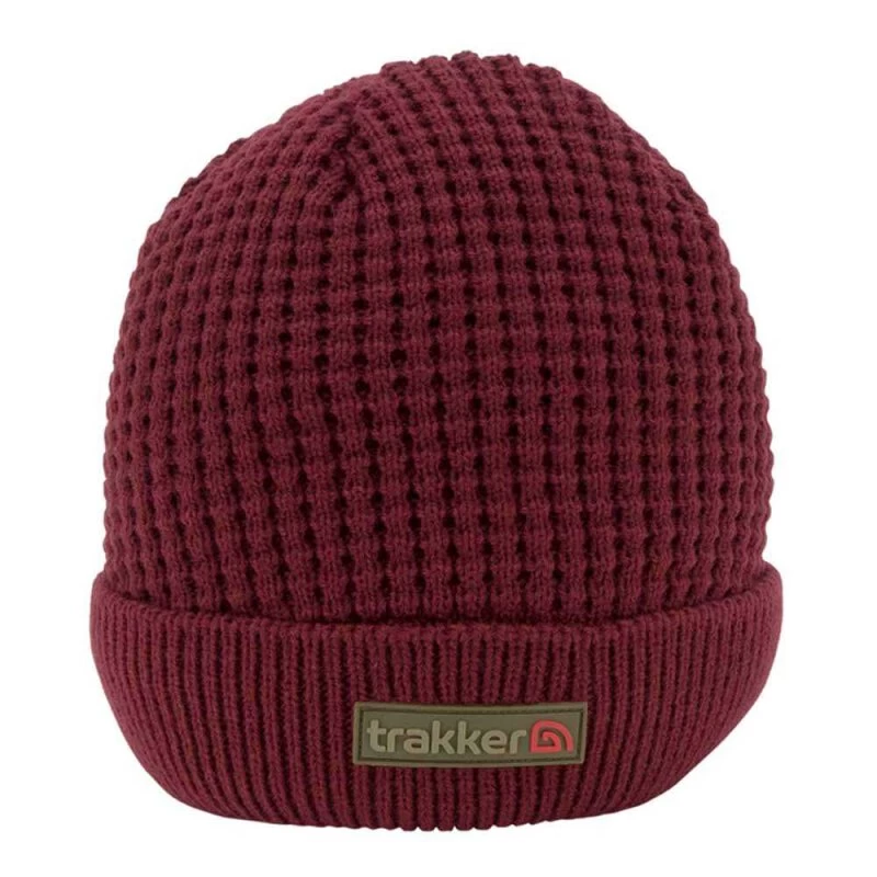 Trakker - Plum Textured Beanie 3 Trakker - Plum Textured Beanie