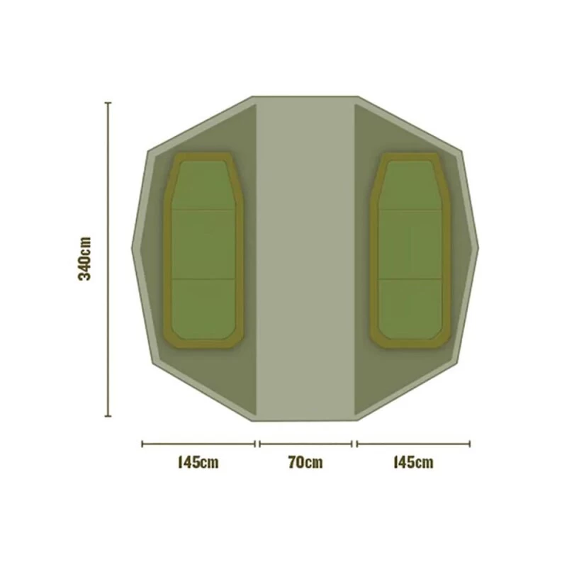 Trakker - Superdome Bivvy Twin Sleep Capsule 4 Trakker - Superdome Bivvy Twin Sleep Capsule – Bild 2